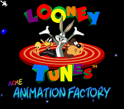 ACME Animation Factory Title Screen